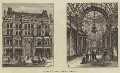 La nuova Great Western Arcade, Birmingham